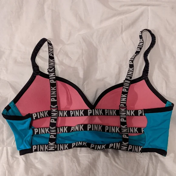 Pink Sports Bra - Picture 2 of 3